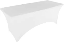 6ft Royal Blue Stretch Spandex Table Cover Tablecloth For Rectangular Fitted Folding Table -Generic Furniture Shop 11Bh12xRTyL. AC