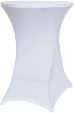 Cocktail Table Covers Stretch Spandex Black Cocktail Table Cover Cloth For Wedding, Banquet And Party (30"-32" Diameter X 42" Height,1Pc) -Generic Furniture Shop 2100C4JGAOL. AC