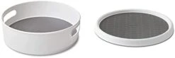 Non-Skid Storage Turntable, 12-Inch, Gray 19 Non-Skid Storage Turntable, 12-Inch, Gray -Generic Furniture Shop 210qlJO43NL. AC