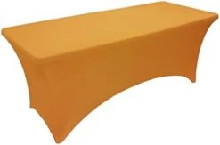 6ft Royal Blue Stretch Spandex Table Cover Tablecloth For Rectangular Fitted Folding Table -Generic Furniture Shop 21290xCrIiL. AC