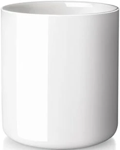 Cream White Kitchen Utensil Holder, 7.2" Extra Large Utensil Holder For Kitchen Counter, Thickenss Cooking Ceramic Utensil Crock For Utensils, Housewarming Wedding Gifts For Kitchen Decor -Generic Furniture Shop 218IHFtPsyL. AC