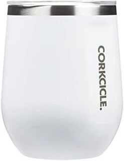 Corkcicle Insulated Bottle, Stainless Steel, Gloss White, 35,5 Cl -Generic Furniture Shop 21kJn28OIXL. AC
