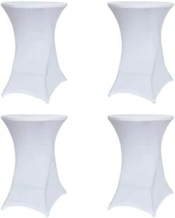 Cocktail Table Covers Stretch Spandex Black Cocktail Table Cover Cloth For Wedding, Banquet And Party (30"-32" Diameter X 42" Height,1Pc) -Generic Furniture Shop 21kw3tsFV7L. AC