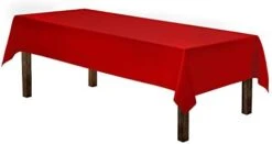 Rectangle Tablecloth - 60 X 126 Inch | Pink Rectangular Table Cloth For 8 Foot Table In Washable Polyester | Great For Buffet Table, Parties, Holiday Dinner, Wedding & Baby Shower 24 Rectangle Tablecloth - 60 X 126 Inch | Pink Rectangular Table Cloth For 8 Foot Table In Washable Polyester | Great For Buffet Table, Parties, Holiday Dinner, Wedding & Baby Shower -Generic Furniture Shop 310iDiJIOzL. AC