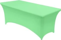 Spandex Tablecloth 1 Pack [6FT, Black] Tight, Fitted, Washable And Wrinkle Resistant Stretch Rectangular Patio Table Cover For Event, Wedding & Parties [72Lx30Wx30H Inch] -Generic Furniture Shop 315SEN17QyL. AC