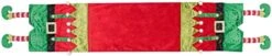 90 Inch Christmas Elf Table Runner For Indoor/Outdoor Xmas Dining Decoration, Soft Santa Elves Dinner Tablecloth Cover Décor For Themed Holiday Home Kitchen Dinner Party -Generic Furniture Shop 316sn9jrqOL