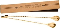 Spoon Set – Drink Mixing Spoons For Mixing Glass Or Shaker – Stainless Steel Cocktail Stirrer Set – Heavyweight Drink Stirrers – Professional-Quality Mixing Spoon Set (12”, Set Of 2) -Generic Furniture Shop 31BlB9YeqzL. AC