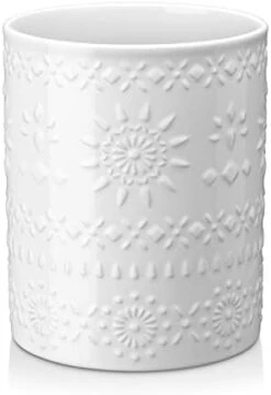 Intage Utensil Holder For Kitchen Countertop, LOVECASA 7.2” Large Ceramic Utensil Crock For Home Décor, Farmhouse Utensil Vase For Mother's Day, Housewarming, Wedding, Birthday Gift - Gradient Red -Generic Furniture Shop 31DELloX6dL. AC