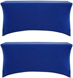 2 Pack 5ft Rectangle Black Cocktail Tablecloth With Stretch Spandex Fitted Table Cover For Bar Table Wedding Table Cocktail Table Massage Table Kitchen Table 25 2 Pack 5ft Rectangle Black Cocktail Tablecloth With Stretch Spandex Fitted Table Cover For Bar Table Wedding Table Cocktail Table Massage Table Kitchen Table -Generic Furniture Shop 31EL3VkAuiL. AC