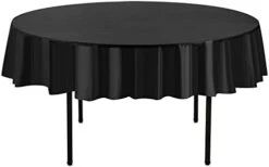 Navy Blue 12 Pack Premium Disposable Plastic Tablecloth 54 X 108 In - Plastic Table Cloths For Parties Disposable Tablecloth For Rectangle Tables Up To 8 Ft - Rectangle Tablecloth -Generic Furniture Shop 31FCh8Op aL. AC