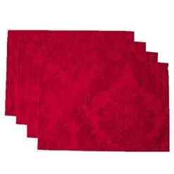 Omejoy Place Mats Set Of 4 – Rectangle Rectangular Waterproof Fabric Polyester Cloth Washable Wipeable Heat Resistant Placemats For Kitchen Dining Dinner Table Indoor 13 X 19 Inch Red 20 Omejoy Place Mats Set Of 4 – Rectangle Rectangular Waterproof Fabric Polyester Cloth Washable Wipeable Heat Resistant Placemats For Kitchen Dining Dinner Table Indoor 13 X 19 Inch Red -Generic Furniture Shop 31FWtPqORKL