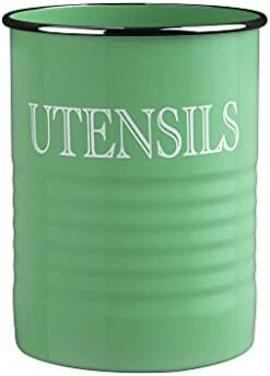 KARRYOUNG Farmhouse Kitchen Utensil Holder – 6.6”Metal Utensils Caddy Organizer For Countertops, Spoons, Spatula, FlatwareStorage- Rustic Vintage Style Large Kitchen Tool Crock - White 11 KARRYOUNG Farmhouse Kitchen Utensil Holder – 6.6”Metal Utensils Caddy Organizer For Countertops, Spoons, Spatula, FlatwareStorage- Rustic Vintage Style Large Kitchen Tool Crock - White -Generic Furniture Shop 31Hif0xaoBL. AC