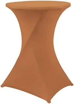 Cocktail Table Covers Stretch Spandex Black Cocktail Table Cover Cloth For Wedding, Banquet And Party (30"-32" Diameter X 42" Height,1Pc) -Generic Furniture Shop 31JqszT4YlL. AC