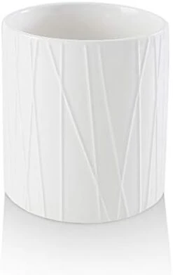 KOOV Kitchen Utensil Holder, Large Ceramic Utensil Crock, Deep And Stable, Utensils Caddy Irregular Striped Series (Aegean) -Generic Furniture Shop 31LdLDQEbWL. AC