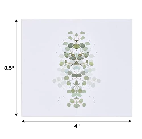 100 Pack Eucalyptus Greenery Place Cards Green Leaves Seating Name Card Wedding Table Setting Folded Tent Cards For Baby Shower Dinner Weddings Reception Tables Placement Party Decorations 2" X 3.5" 2 100 Pack Eucalyptus Greenery Place Cards Green Leaves Seating Name Card Wedding Table Setting Folded Tent Cards For Baby Shower Dinner Weddings Reception Tables Placement Party Decorations 2" X 3.5" - Image 2