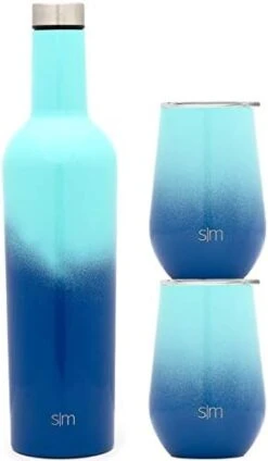 Wine Tumbler With Lid | Cute Stemless Glass Cup With Press-In Lid | Insulated Stainless Steel Coffee Mug | Gifts For Women Men Him Her | Spirit Collection | 12oz | Ocean Quartz -Generic Furniture Shop 31W162NWz9L. AC