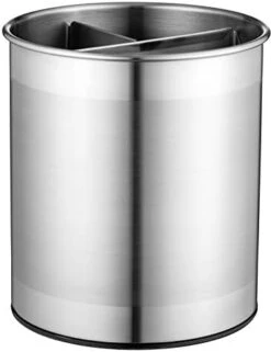 Xtra-Large Stainless Steel Kitchen Utensil Holder - 360° Rotating Utensil Caddy - Weighted Base For Stability - Utensil Crock With Removable Divider For Easy Cleaning - Countertop Utensil Organizer. 15 Xtra-Large Stainless Steel Kitchen Utensil Holder - 360° Rotating Utensil Caddy - Weighted Base For Stability - Utensil Crock With Removable Divider For Easy Cleaning - Countertop Utensil Organizer. -Generic Furniture Shop 31Wi4sUNM9L. AC