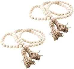 Wooden Bead Napkin Rings,Handmade Napkin Buckles,Natural Wooden Napkin Holders For Wedding Restaurant Table Decoration Home Hotel 6 Pack -Generic Furniture Shop 31ZxT3w8nTL. AC