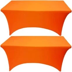 2 Pack 6FT Hunter Green Spandex Tablecloth Stretch Fitted Table Cover For Rectangular Table Event, Wedding, Banquet And Parties -Generic Furniture Shop 31aUq7NnNL. AC