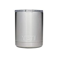 Yeti Rambler 10 Oz Lowball, Vacuum Insulated, Stainless Steel With Standard Lid -Generic Furniture Shop 31bDZ0ZgxbL