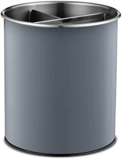 Xtra-Large Stainless Steel Kitchen Utensil Holder - 360° Rotating Utensil Caddy - Weighted Base For Stability - Utensil Crock With Removable Divider For Easy Cleaning - Countertop Utensil Organizer. 18 Xtra-Large Stainless Steel Kitchen Utensil Holder - 360° Rotating Utensil Caddy - Weighted Base For Stability - Utensil Crock With Removable Divider For Easy Cleaning - Countertop Utensil Organizer. -Generic Furniture Shop 31bY56Hg9aL. AC