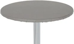 Heavy Duty Vinyl Round Fitted Tablecloth (Table Cover) With Flannel Backing Vibrant Colors Elasticized Tablecloth Great For Indoor And Outdoor Dining And Playing Cards 60" Sand -Generic Furniture Shop 31dTGZmg1qL. AC 1