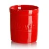 Sweese 811.104 Kitchen Utensil Holder, 7″ Large Porcelain Stable Utensil Caddy With Countertop Counter Utensil Organizer, Cooking Utensil Organizer Caddy For Farmhouse Kitchen Décor, Red