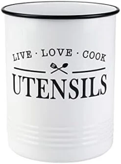 Kitchen Utensil Holder For Countertop, Vintage Farmhouse Metal Utensil Crock, Large Cooking Utensil Storage Caddy Organizer For Kitchen Decor 8 Kitchen Utensil Holder For Countertop, Vintage Farmhouse Metal Utensil Crock, Large Cooking Utensil Storage Caddy Organizer For Kitchen Decor -Generic Furniture Shop 31eNpW46ZTL. AC