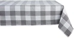 Buffalo Check Collection, Classic Farmhouse Tablecloth, Table Topper, 40x40, Light Blue & White 23 Buffalo Check Collection, Classic Farmhouse Tablecloth, Table Topper, 40x40, Light Blue & White -Generic Furniture Shop 31jVHfkjDFL. AC