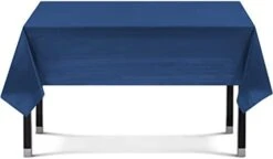 Navy Blue 12 Pack Premium Disposable Plastic Tablecloth 54 X 108 In - Plastic Table Cloths For Parties Disposable Tablecloth For Rectangle Tables Up To 8 Ft - Rectangle Tablecloth -Generic Furniture Shop 31jWwuDiXuL. AC
