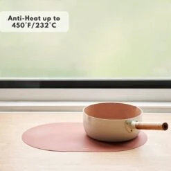 Placemats, Silicone Placemats, Set Of 4, Water Proof, Heat Resistant, Stain Resistant, Leather Texture Finish (Sage Green)… -Generic Furniture Shop 31jlULYUYIS