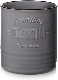 Kitchen Utensil Holder, 7.2″ Extra-Large Ceramic Stable Utensil Caddy, Rustic Cooking Utensil Crock For Farmhouse Kitchen Décor With Countertop-Protection Cork Bottom, Counter Utensil Organizer 12 Kitchen Utensil Holder, 7.2″ Extra-Large Ceramic Stable Utensil Caddy, Rustic Cooking Utensil Crock For Farmhouse Kitchen Décor With Countertop-Protection Cork Bottom, Counter Utensil Organizer -Generic Furniture Shop 31rNWPaUXQL. AC