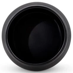 Cole & Mason H822140 Linton Black/Grey Utensil Pot Holder | Kitchen Organisation, Utensils Storage Jar | Ceramic | (H) 160 Mm X (D) 120 Mm | 2 Year Guarantee -Generic Furniture Shop 31rgRPeJ8dL