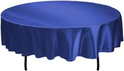 90 INCH Round Silky Satin Tablecloth - Premium Fabric (Gold) -Generic Furniture Shop 31sryRjqmbL. AC