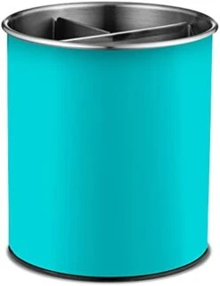 Xtra-Large Stainless Steel Kitchen Utensil Holder - 360° Rotating Utensil Caddy - Weighted Base For Stability - Utensil Crock With Removable Divider For Easy Cleaning - Countertop Utensil Organizer. 19 Xtra-Large Stainless Steel Kitchen Utensil Holder - 360° Rotating Utensil Caddy - Weighted Base For Stability - Utensil Crock With Removable Divider For Easy Cleaning - Countertop Utensil Organizer. -Generic Furniture Shop 31stOM0bvmS. AC