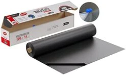 54 In X 100 Ft - Disposable Plastic Table Cloth Roll With Slide Cutter | Waterproof Cover For Rectangle, Square, Oval Tables | Picnic, Party, Banquet, Birthdays, Weddings - White Golden Dots -Generic Furniture Shop 31xAwyIoBCL. AC