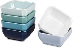 3 Oz Ceramic Dip/Dipping Bowls Set - Dipping Soy Sauce Bowl/Dishes Small Sauce Bowls Cups For Sushi Tomato Sauce, Soy, BBQ-Chip And Serving Bowl Set - Set Of 6,Colorful -Generic Furniture Shop 31y7AfW9keL. AC
