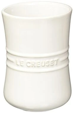 Le Creuset Stoneware Utensil Crock, 1 Qt., White