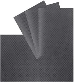 Anti-Stain Double Sided Placemats For Dining Table,13 By 19 Inches Cloth Placemats Set Of 6 Pieces, Navy Blue Waffle Woven Fabric Table Mats Machine Washable -Generic Furniture Shop 413YRV87yL. AC