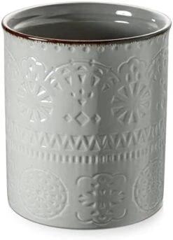 Kitchen Utensil Holder, 7.2”Extra Large Farmhouse Utensil Holders For Countertop, White Ceramic Utensil Crock, Anti Slip & Scratch Cork Bottom, Utensil Holder For Kitchen Counter 11 Kitchen Utensil Holder, 7.2”Extra Large Farmhouse Utensil Holders For Countertop, White Ceramic Utensil Crock, Anti Slip & Scratch Cork Bottom, Utensil Holder For Kitchen Counter -Generic Furniture Shop 413pELiBKoL. AC