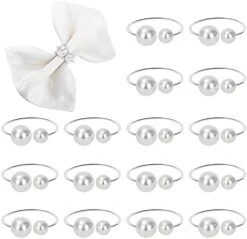 Set Of 20 Leaf Napkin Rings Metal Gold Napkin Holder Table Napkin Rings For Dinning Table Parties Everyday (Ye Zi-Gold 20) -Generic Furniture Shop 415EqOtYbxS. AC