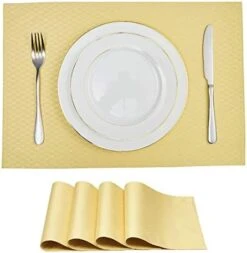 Omejoy Place Mats Set Of 4 – Rectangle Rectangular Waterproof Fabric Polyester Cloth Washable Wipeable Heat Resistant Placemats For Kitchen Dining Dinner Table Indoor 13 X 19 Inch Red 25 Omejoy Place Mats Set Of 4 – Rectangle Rectangular Waterproof Fabric Polyester Cloth Washable Wipeable Heat Resistant Placemats For Kitchen Dining Dinner Table Indoor 13 X 19 Inch Red -Generic Furniture Shop 4186aNstD9L. AC