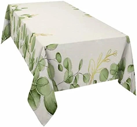 Spring Tablecloth Rectangle 52 X 70 Plant Floral Table Cloth Waterproof Oil-Proof Summer Flowers Wildflower Kitchen Spillproof Tablecloths Table Cover For Indoor And Outdoor Use 7 Spring Tablecloth Rectangle 52 X 70 Plant Floral Table Cloth Waterproof Oil-Proof Summer Flowers Wildflower Kitchen Spillproof Tablecloths Table Cover For Indoor And Outdoor Use - Image 7