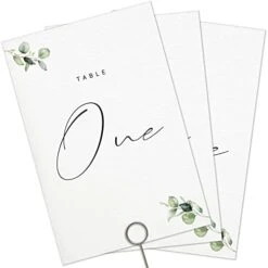 Wedding Table Numbers - Gold Table Numbers For Wedding Reception - Table Number Cards - Table Wedding Number Cards - Table Numbers 1-30 - 4x6 Inches -Generic Furniture Shop 41BrXRpiO0L. AC