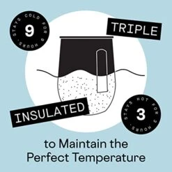 Corkcicle Insulated Bottle, Stainless Steel, Gloss White, 35,5 Cl -Generic Furniture Shop 41Cc1zGygqL