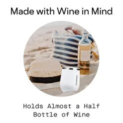 Corkcicle Insulated Bottle, Stainless Steel, Gloss White, 35,5 Cl -Generic Furniture Shop 41DfoFC0NlL