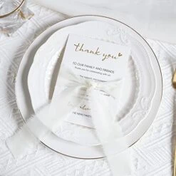 Wedding Thank You Place Setting Cards, 50 Pieces Place Cards For Table Setting, Table Place Cards For Wedding Favors, Receptions, Dinner Parties, Events And Celebrations (4 X 6 In, Floral) 26 Wedding Thank You Place Setting Cards, 50 Pieces Place Cards For Table Setting, Table Place Cards For Wedding Favors, Receptions, Dinner Parties, Events And Celebrations (4 X 6 In, Floral) -Generic Furniture Shop 41ECl4rRIGL. AC