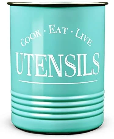 Walford Home Original Kitchen Utensil Holder Crock, Red With Premium Padded Base - Vintage Farmhouse Home Kitchen Decor - Large Kitchen Tool Utensil Storage Caddy Organizer 9 Walford Home Original Kitchen Utensil Holder Crock, Red With Premium Padded Base - Vintage Farmhouse Home Kitchen Decor - Large Kitchen Tool Utensil Storage Caddy Organizer - Image 9