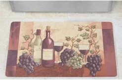 Wine Novelty-Discontinued Anti-Fatigue Kitchen Mat, 20 X 32, Dark Brown -Generic Furniture Shop 41GFO1OFGZL. AC