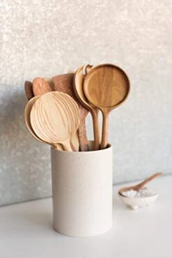 Now Designs Terrain Sandstone Utensil Crock, Natural -Generic Furniture Shop 41GZvxT5jKL